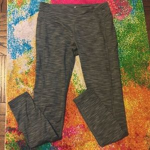 Navy green Yodan yoga pants